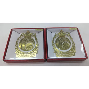 Two Nations Treasures Salvation Army Christmas 2013 solid brass